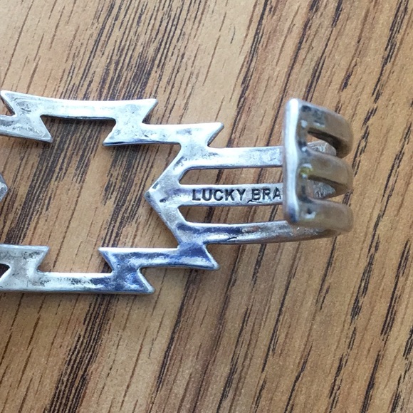 Lucky brand bracelet. Silver. Ex Cond. - Picture 4 of 4